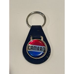 Vintage Chevrolet CAMARO motor car Keyring key Chain fob‎ badge